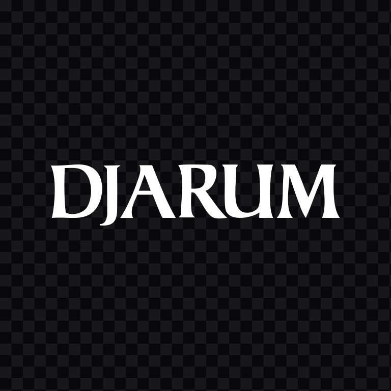 Djarum Horizontal white wordmark SVG