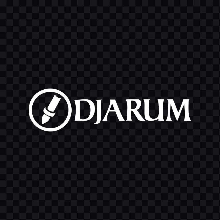 Djarum Horizontal white logo SVG