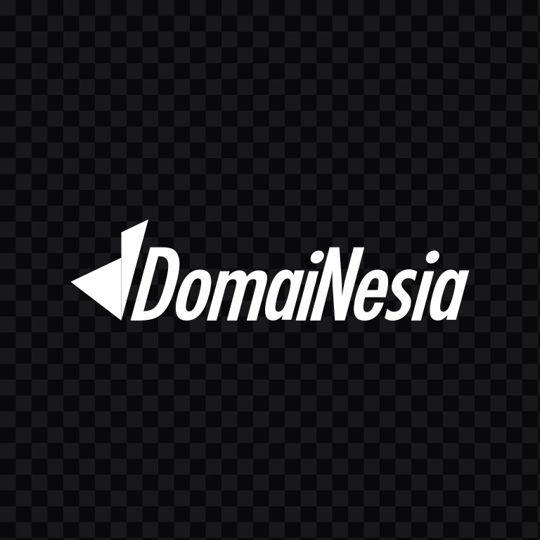 DomaiNesia white logo SVG