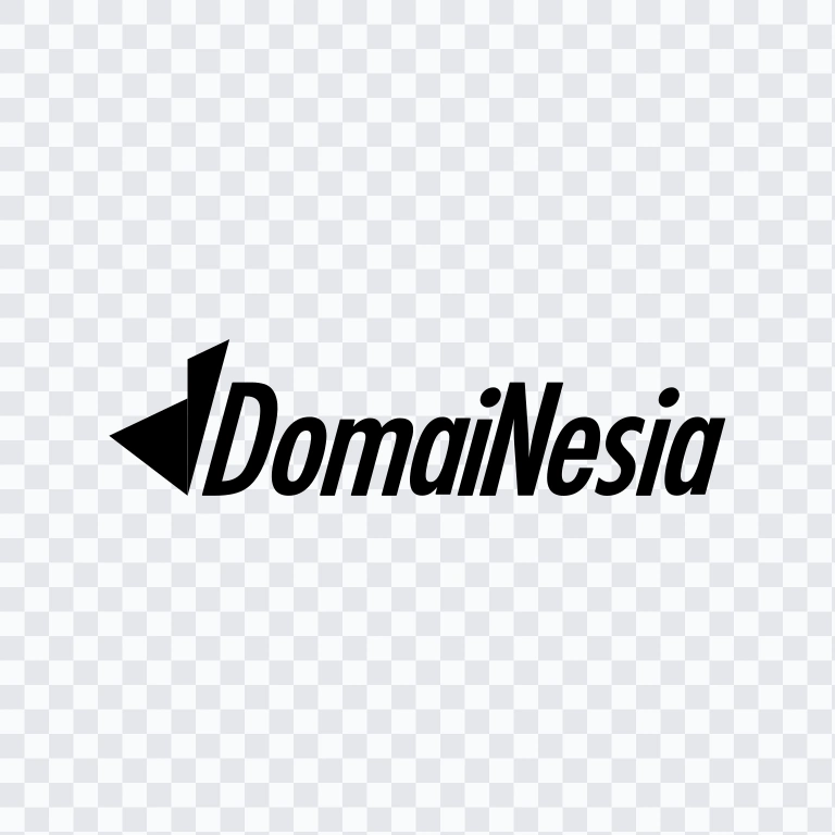 DomaiNesia black logo SVG