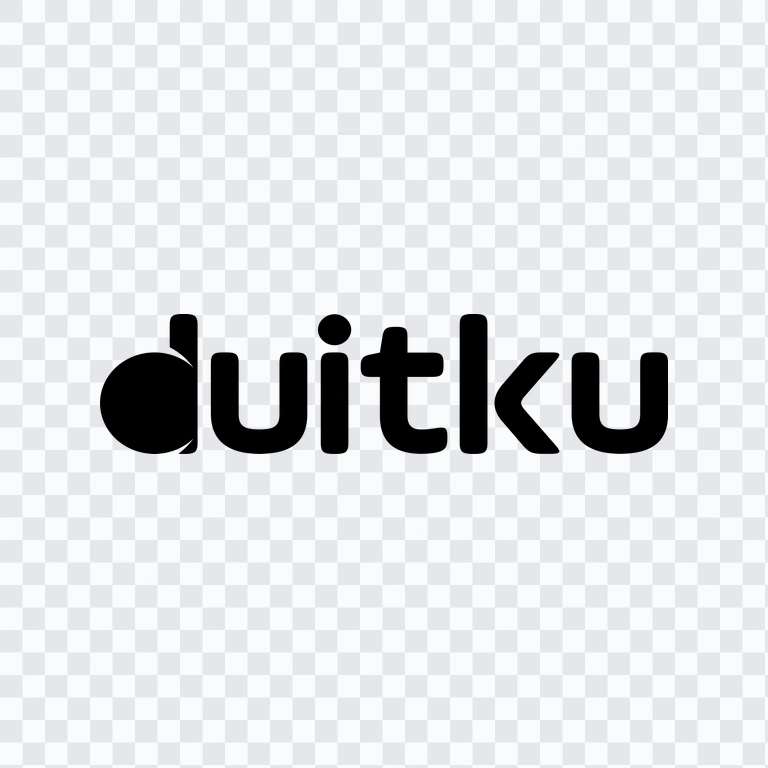 Duitku black logo PNG