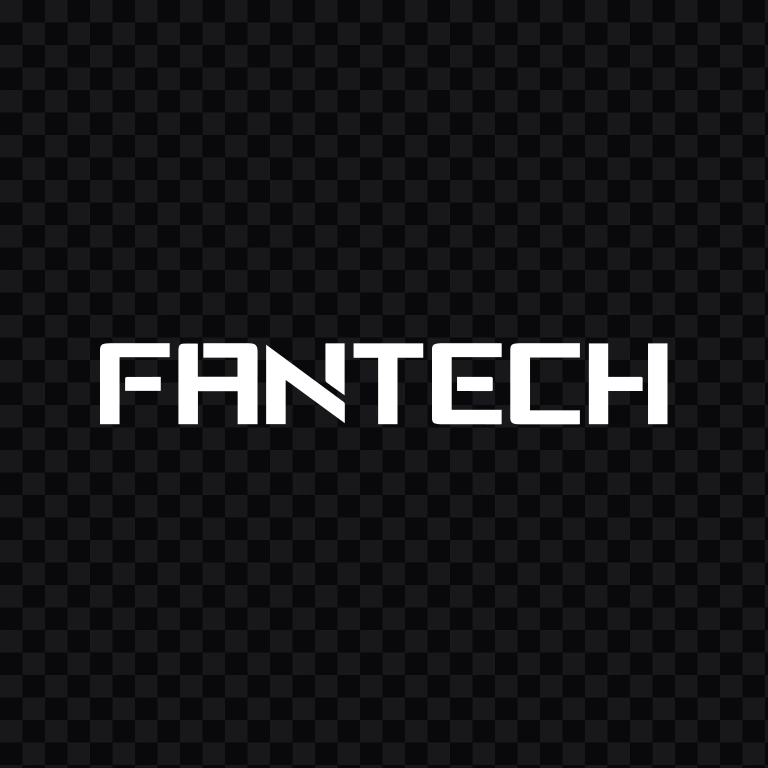 Fantech white wordmark SVG