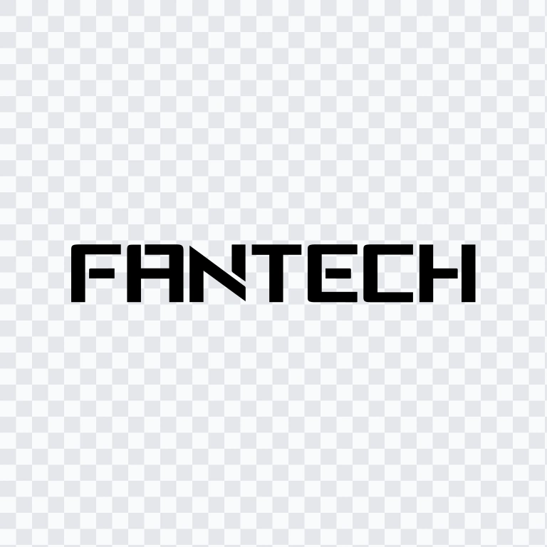 Fantech black wordmark SVG
