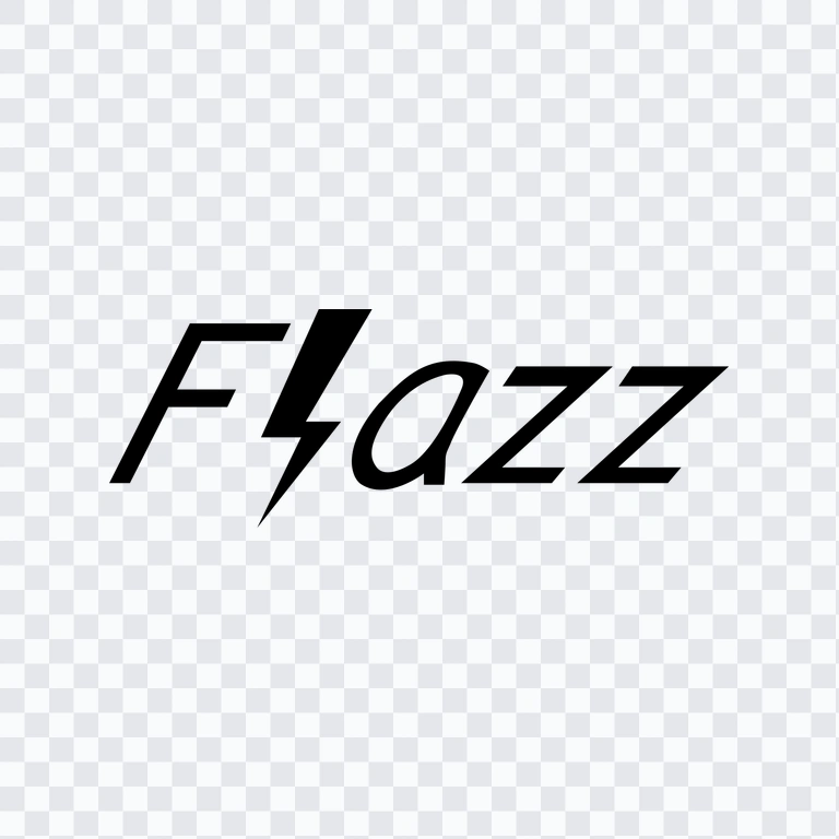 Flazz BCA black logo PNG