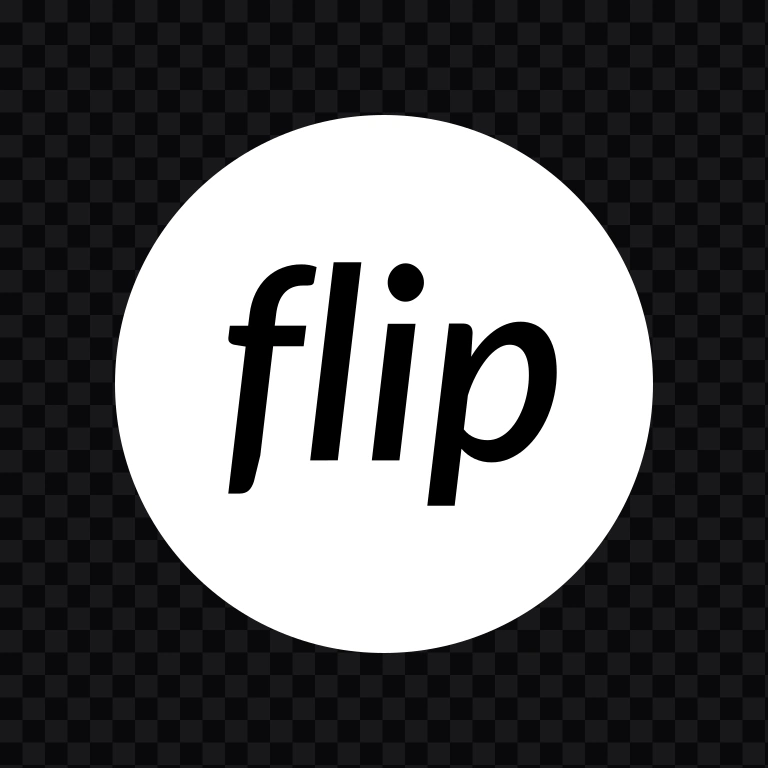 Flip white logo SVG