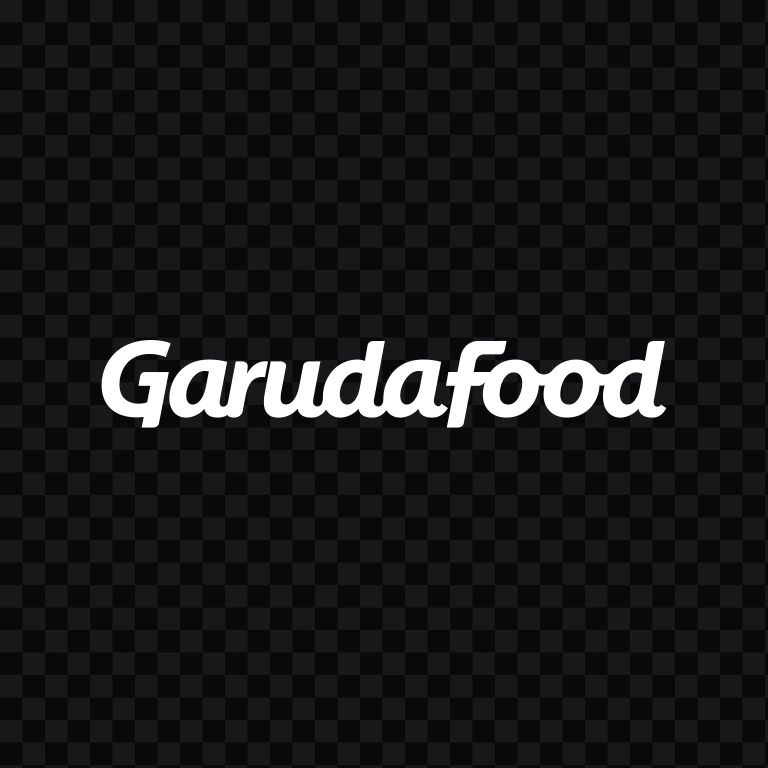 Garudafood white wordmark SVG