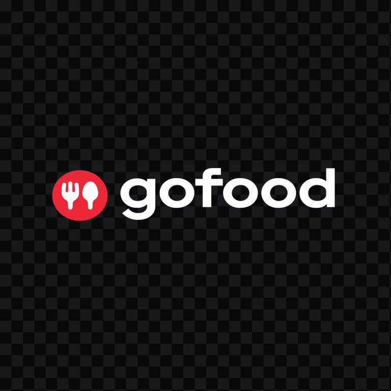 GoFood white logo SVG
