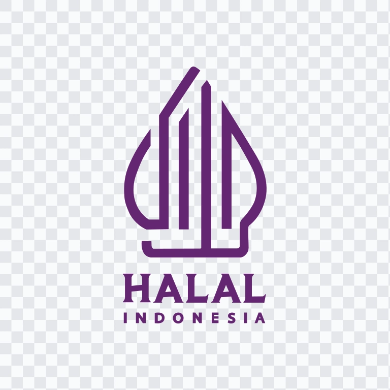 Halal Indonesia colored logo SVG