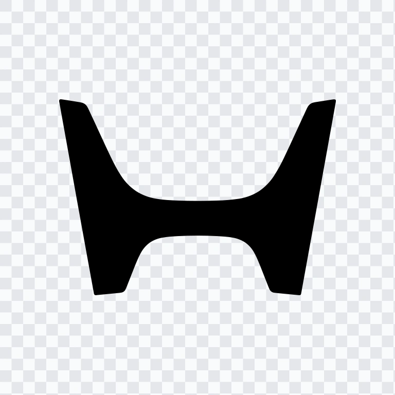 Honda black emblem SVG