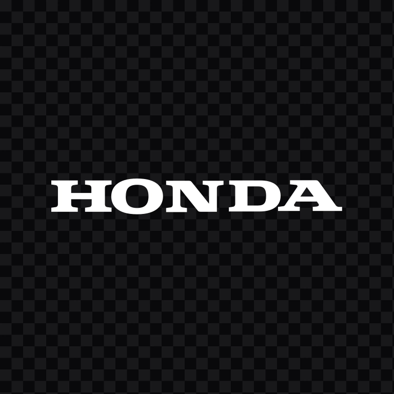 Honda white wordmark SVG