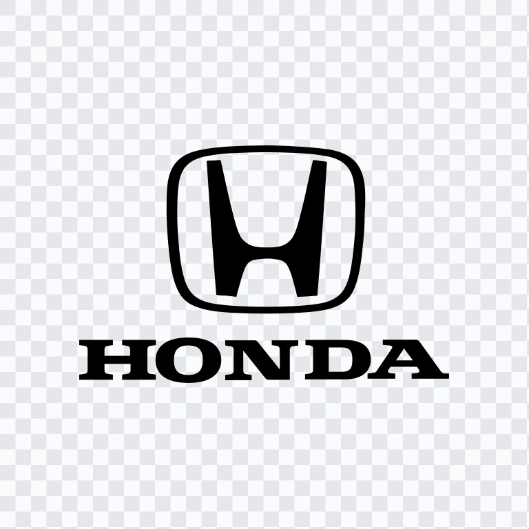 Honda black logo SVG