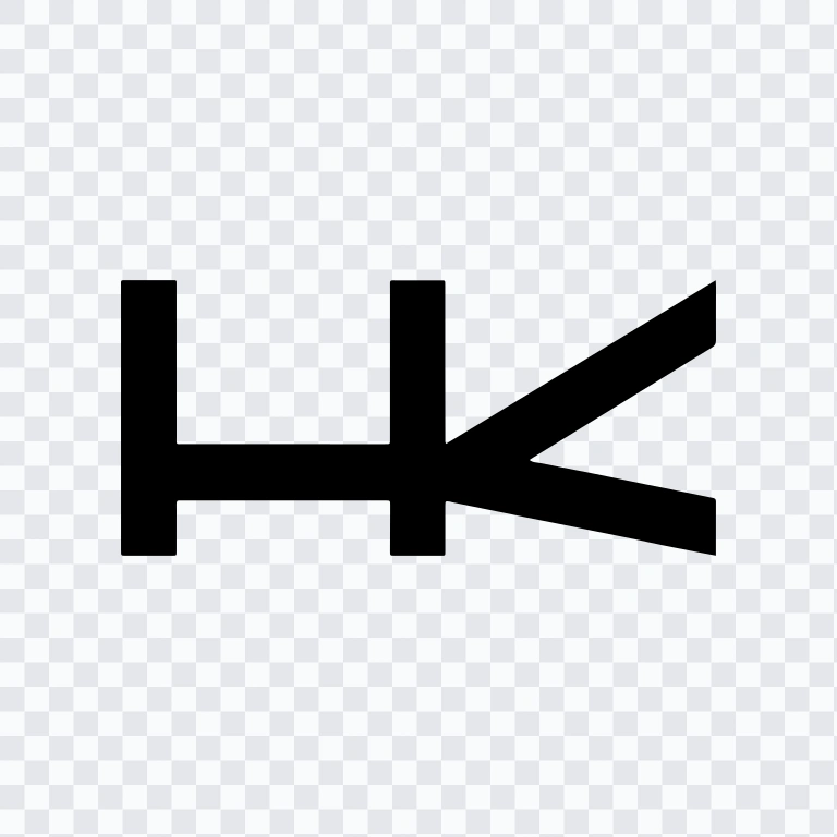 Hutama Karya black logo SVG