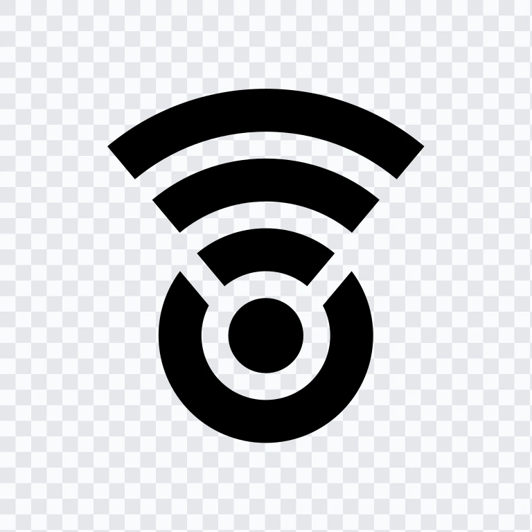ICONNET black icon PNG
