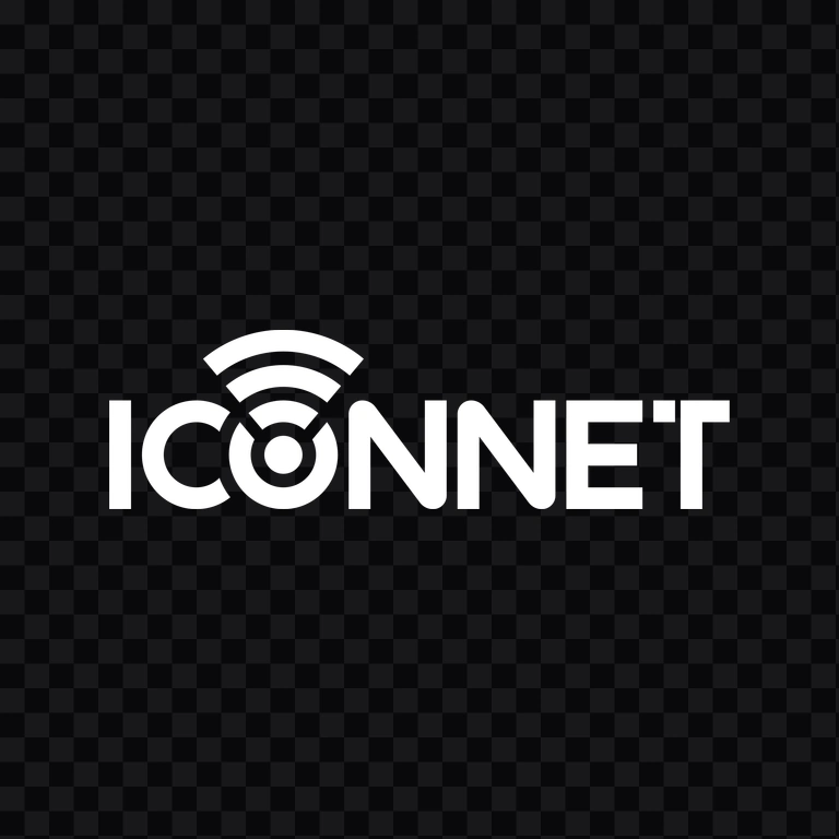 ICONNET white logo PNG