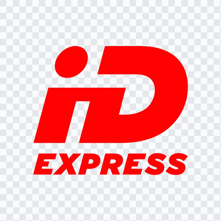 logo ID Express berwarna SVG
