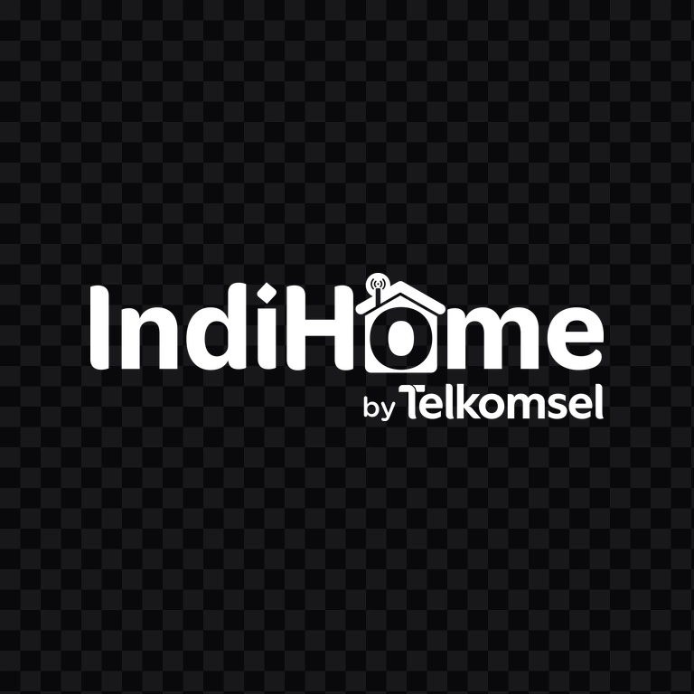logo Indihome putih PNG