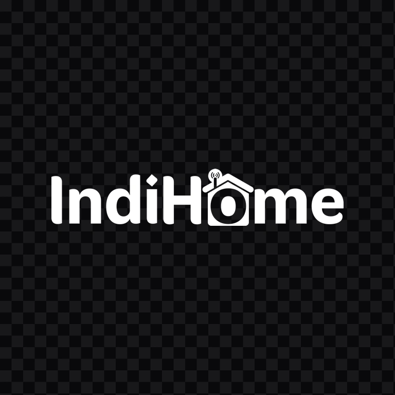 logo Indihome putih PNG