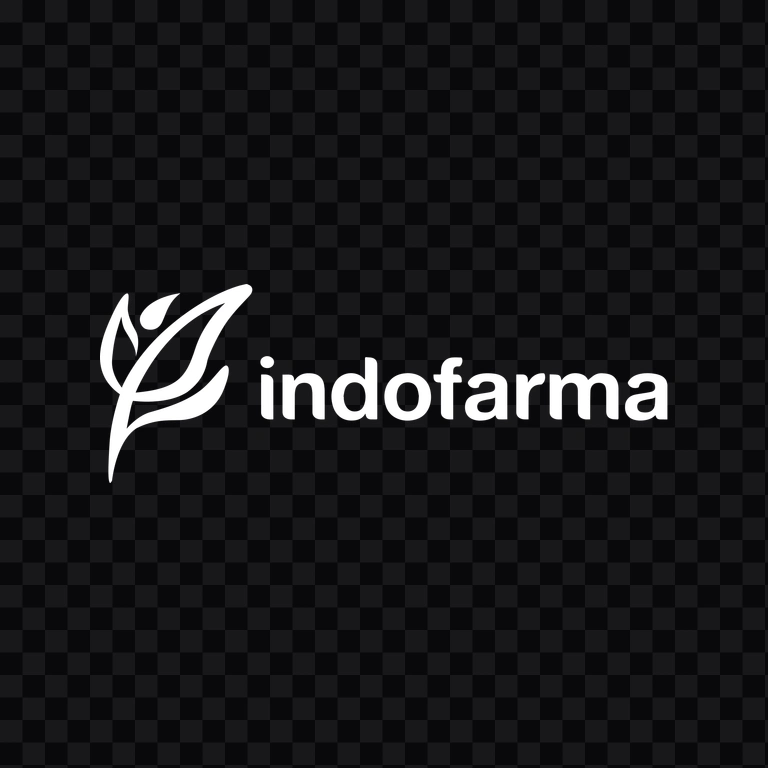 Indofarma white logo PNG