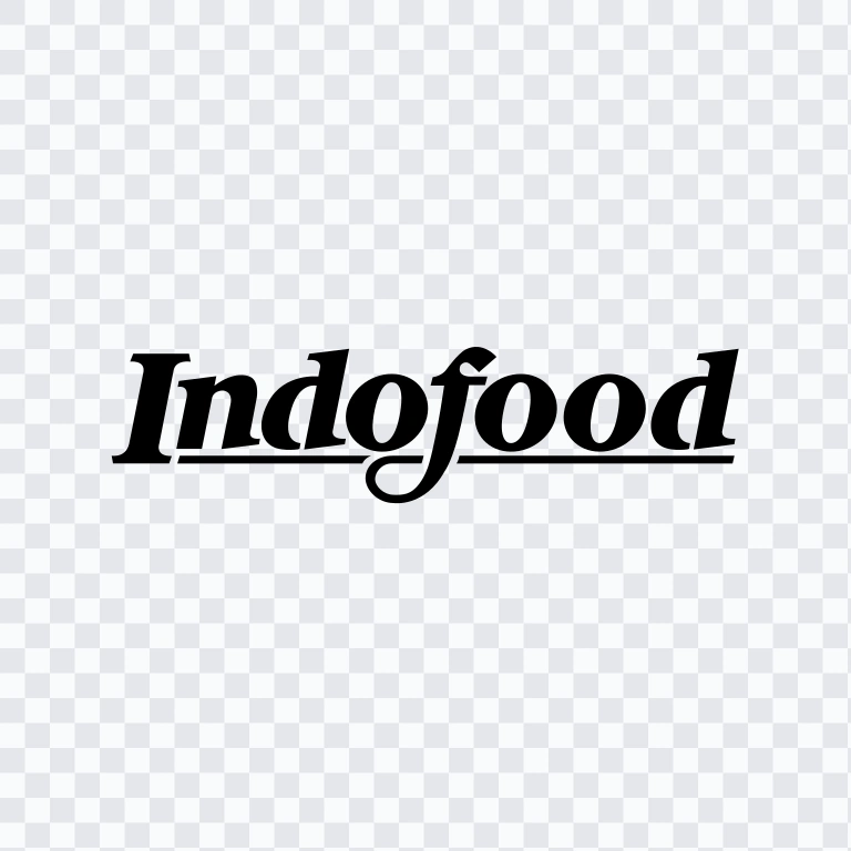 Indofood black logo SVG