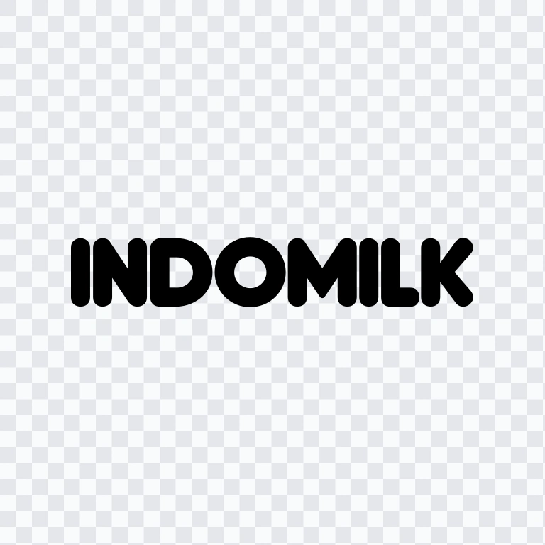 logo Indomilk hitam SVG