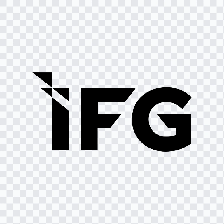 Indonesia Financial Group / IFG black logo PNG