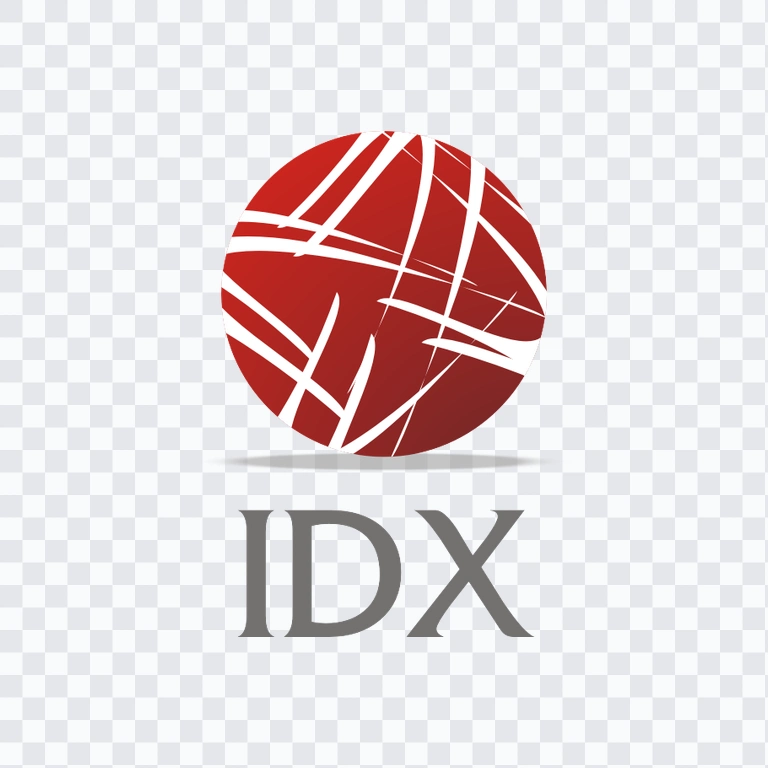 Indonesia Stock Exchange (IDX) colored logo PNG