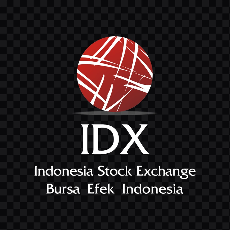 Indonesia Stock Exchange (IDX) light logo PNG