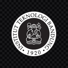 Institut Teknologi Bandung (ITB) white logo SVG