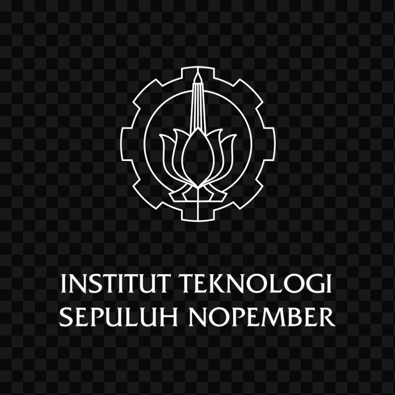 Institut Teknologi Sepuluh Nopember (ITS) white logo SVG