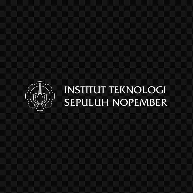 Institut Teknologi Sepuluh Nopember (ITS) white logo SVG