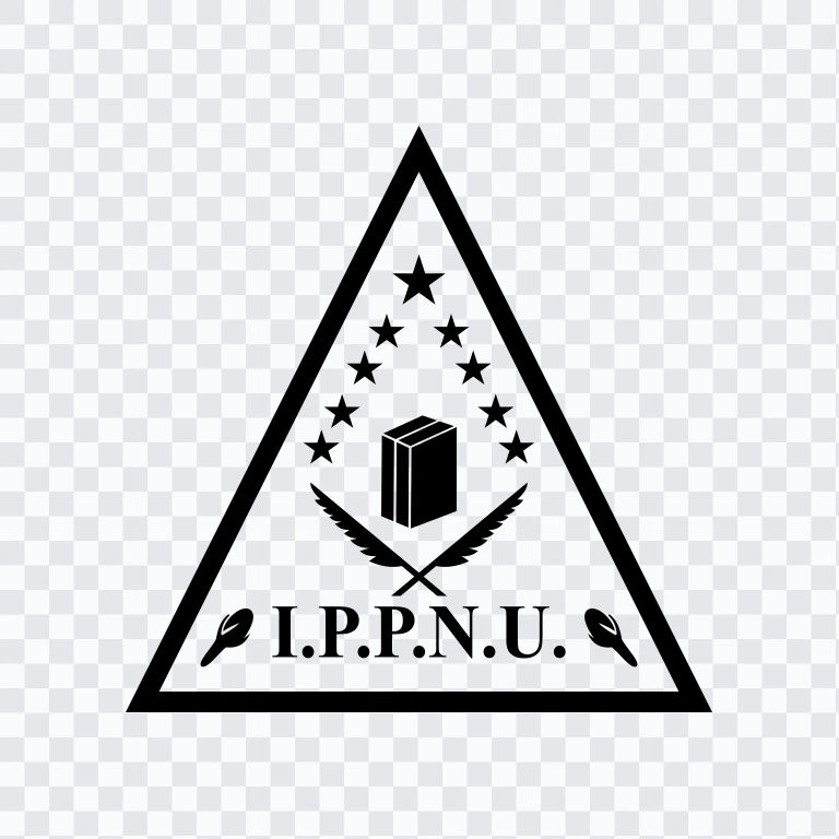 IPPNU black logo SVG
