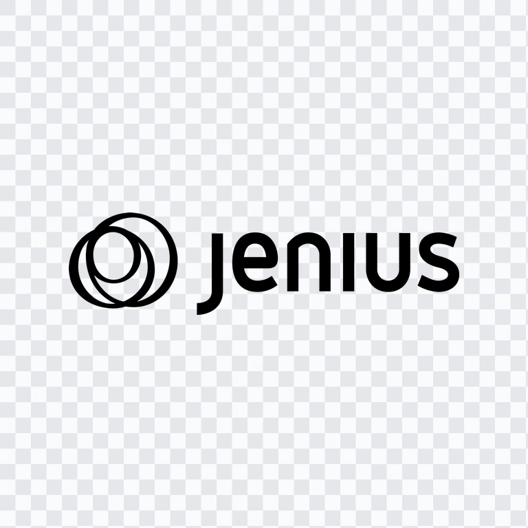 Jenius black logo PNG