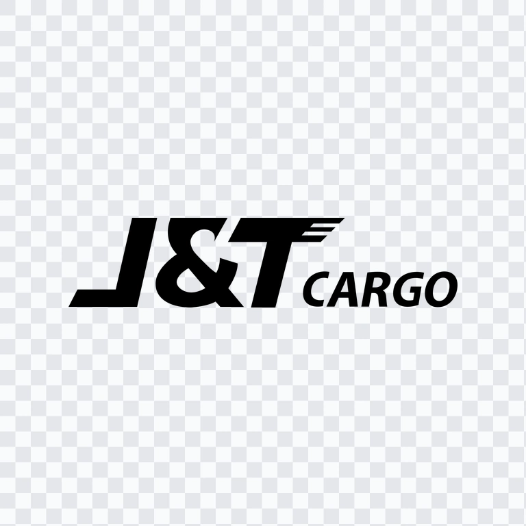 J&T Cargo black logo PNG