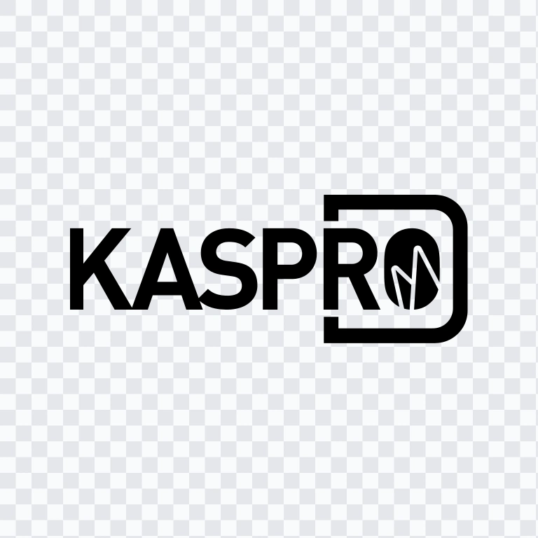 KasPro black logo SVG