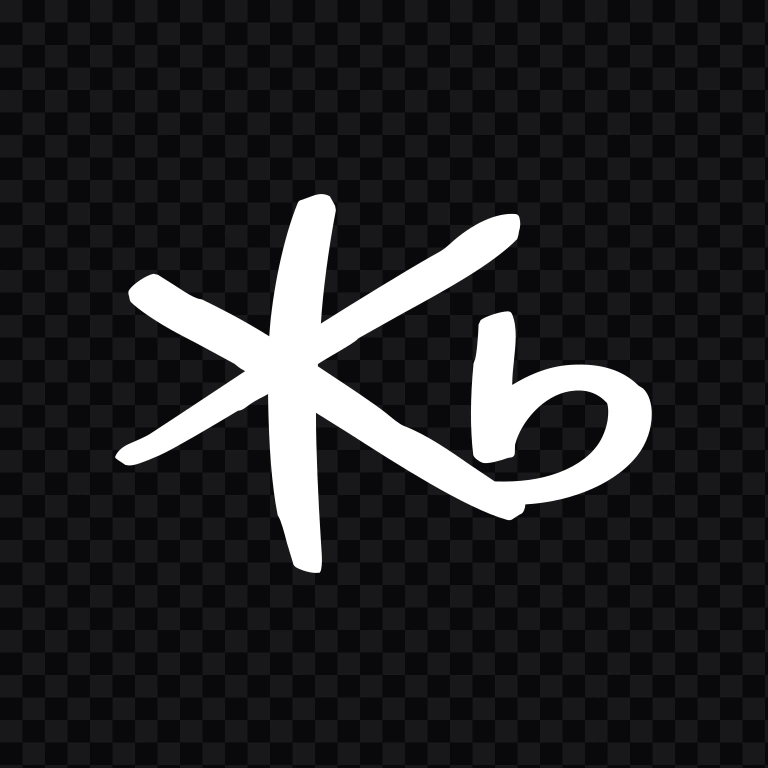 KB Bank white icon SVG