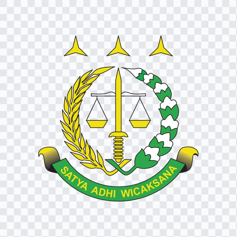 Kejaksaan Agung (Kejagung) colored logo PNG