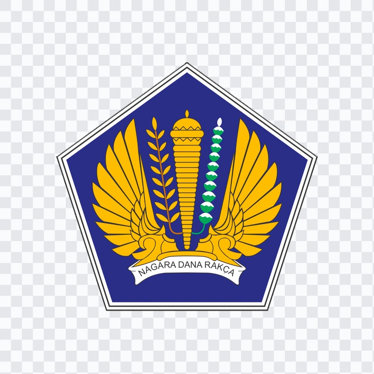 logo Kementerian Keuangan / Kemenkeu berwarna PNG