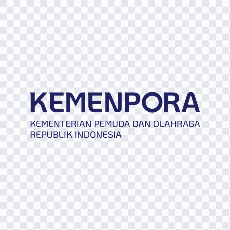Kemenpora colored wordmark SVG