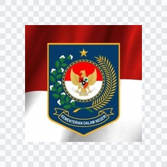 Ministry of Home Affairs / Kemendagri colored icon PNG