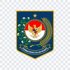 Ministry of Home Affairs / Kemendagri colored logo PNG