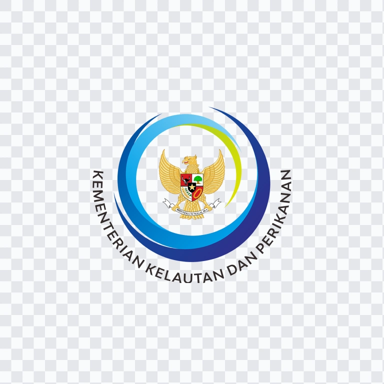 Kementerian Kelautan dan Perikanan (KKP) colored logo PNG