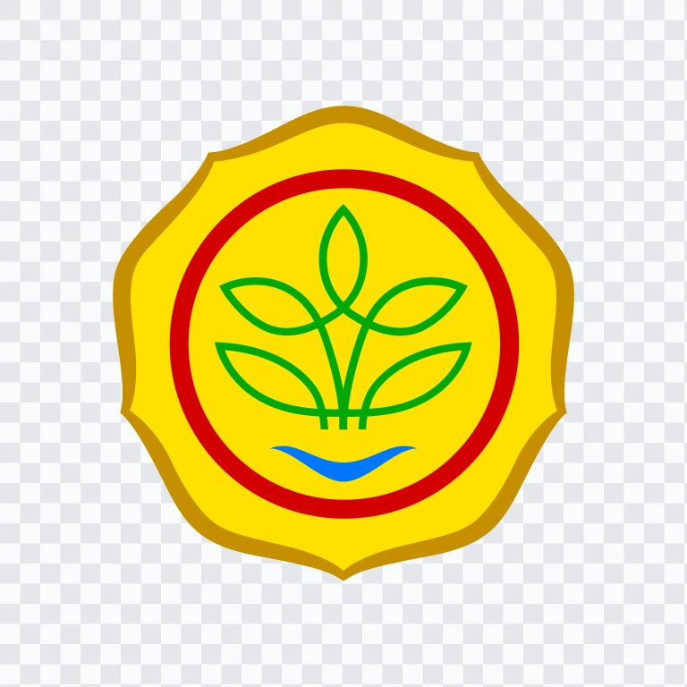 Kementerian Pertanian RI colored logo SVG
