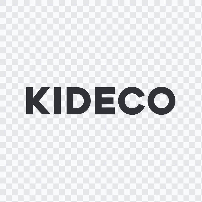 Kideco colored wordmark SVG