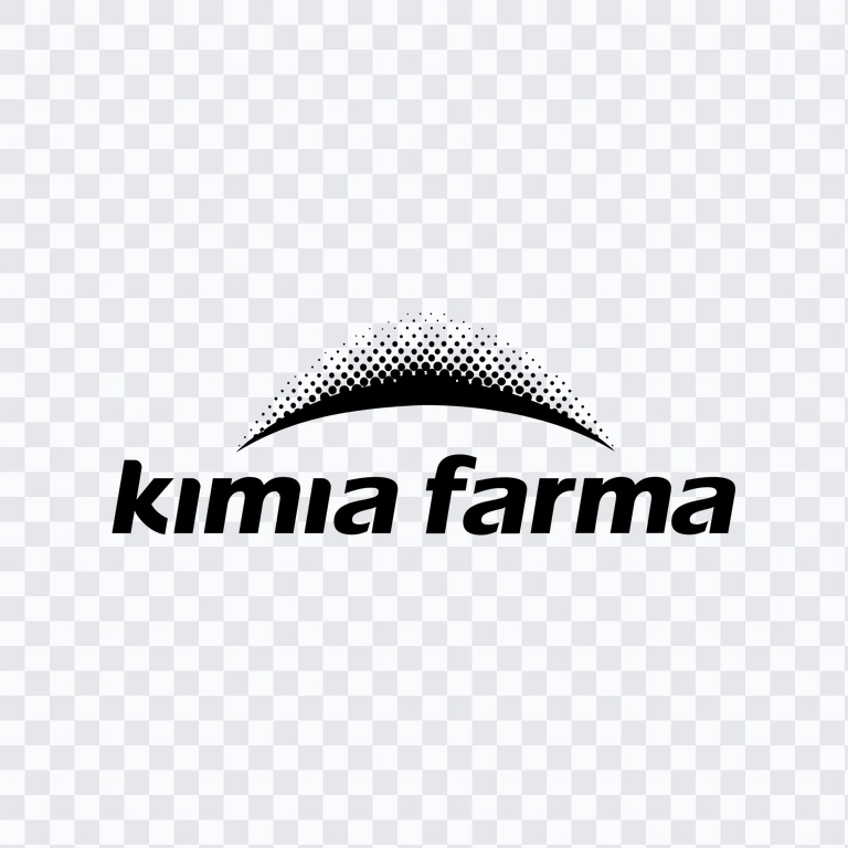 Kimia Farma black logo PNG