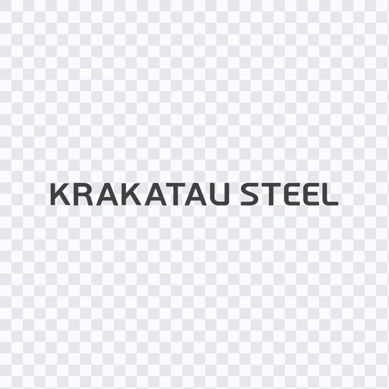 wordmark Krakatau Steel berwarna SVG