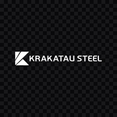 Krakatau Steel white logo SVG