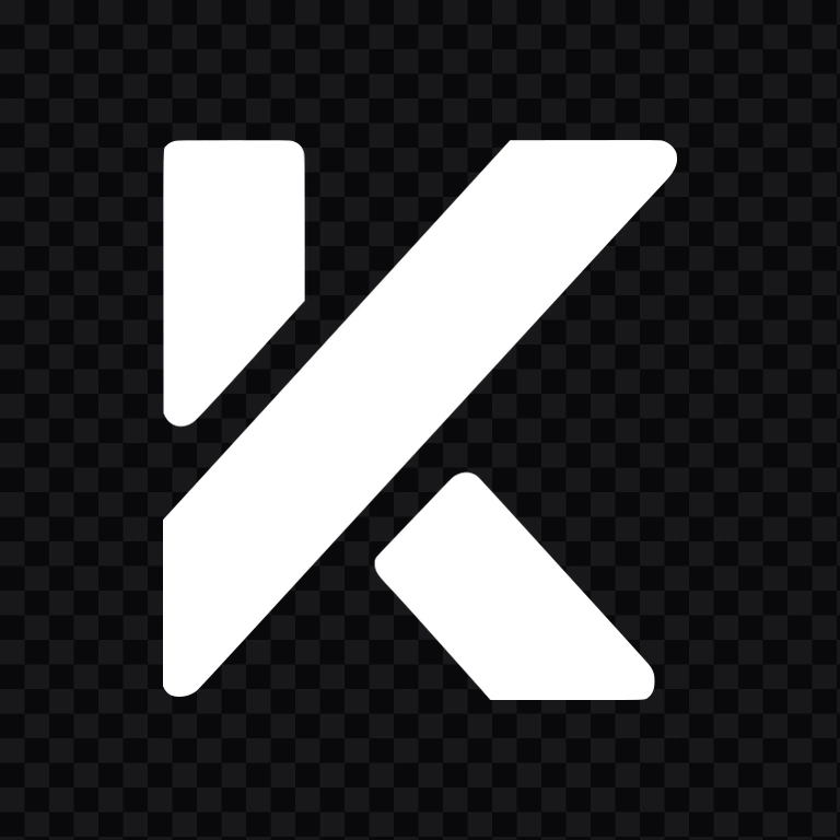 Kredivo white logo PNG