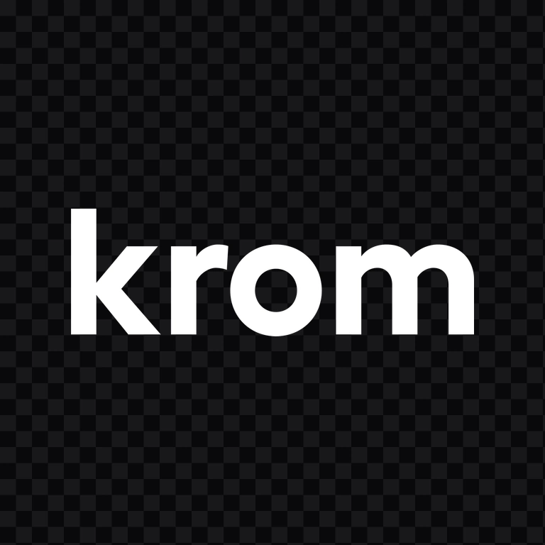 wordmark Krom Bank putih PNG