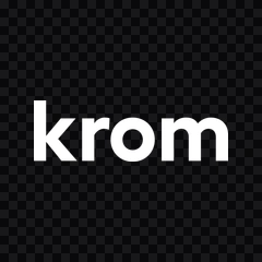 Krom Bank white wordmark PNG