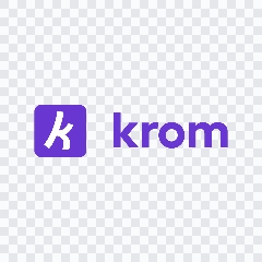 Krom Bank colored logo SVG